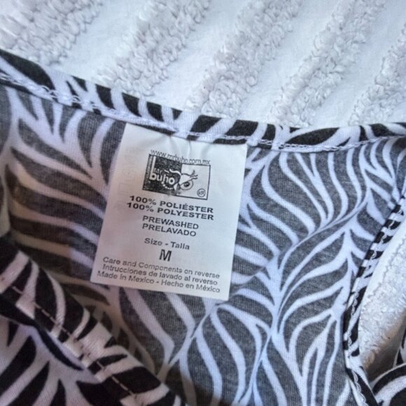 Mr. Buho Women's Sleeveless Dahlia Sundress Hi-Low Hem Lightweight Black Medium - Picture 3 of 8